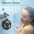EBODA Bluetooth Shower Speaker, Portable Bluetooth Speakers, IP67 Waterproof Wireless Speaker with LED Light, Floating, 2000mAh, True Wireless Ste...