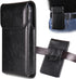 Holster for iPhone iPhone 15, 15 Pro, 14, 14 Pro, 13, 13 Pro, 12, 12 Pro, 11, 11 Pro, XR, Galaxy S24, S23, S22, Premium Leather Pouch with Belt Cl...