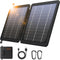 GOODaaa 10W Portable Solar Charger with Dual USB Outputs Super Handy Foldable Size 24% High Conversion Efficiency Solar Panels, Waterproof & Dustp...
