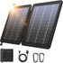 GOODaaa 10W Portable Solar Charger with Dual USB Outputs Super Handy Foldable Size 24% High Conversion Efficiency Solar Panels, Waterproof & Dustp...