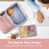 Bentgo Deluxe Lunch Bag - Durable and Insulated Lunch Tote with Zippered Outer Pocket, Internal Mesh Pocket, Padded & Adjustable Straps, & 2-Way Z...