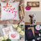 Butterfly Stencils for Painting Wood A4 Butterfly Stencil Paint Stencils for Painting on Wood Burning Art Craft Canvas Furniture Wall (8 butterfly...