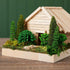Bright Creations 55-Pieces of Miniature Model Trees for Diorama Supplies, Scenery, Landscape, DIY Projects, Arts and Crafts, Train Village, Railro...