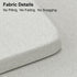 Shinnwa Kitchen Chair Cushions, Non-Slip Dining Chair Cushions with Ties and Machine Washable Cover, 17 x 16.5 x 2in, Off White...