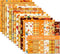 24 Sheet Scrapbook Paper Pad Thanksgiving Theme, 12’’x12’’ Double-Sided Decorative Craft Paper Fall Pattern Paper Pack of Scrapbooking Patterned C...