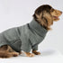 Fitwarm Dog Turtleneck Sweater, Thermal Knitted Pet Coat, Dog Winter Clothes for Small Dogs, Cat Apparel, Heather Grey, Large...