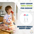 ARI MES - BPA-Free Toddler Car Utensils - Easy-Grip Car Spoon and Fork Set for Kids...