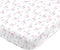 NoJo Super Soft Pink Llama Nursery Crib Fitted Sheet...