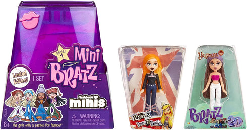 MGA's Miniverse Bratz Minis - 2 Bratz Minis in Each Pack, Blind Packaging Doubles as Display, Y2K Nostalgia, Collectors Ages 6 7 8 9 10+...
