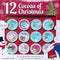 12 Cocoas of Christmas - 12 K Cups - Premium Holiday Cocoa - Gift Set...