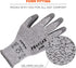 Ergodyne ProFlex 7030 Cut Resistant Work Gloves, ANSI A3, PU Coated Palms for Flexible No Slip Grip, Abrasion Resistant, 13g,Gray, 2X-Large...