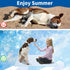 Dog Cooling Mat, Portable Pets Cooling Mat for Pets Family Use, Pets Cooling Pad Durable Machine Washble, Indoor Outdoor Uses in Crate, Kennel, Be...