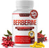 Berberine Supplement 1800mg - Premium Berberine HCl 97% High Purity Berberine Plus, Supports Immune System, High Potency Berberine Hydrochloride, ...