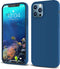 IceSword iPhone 12 Pro Max Case - Thin Liquid Silicone Shockproof Phone Case Cover, Royal Blue, Gel Rubber Drop Protective 6.7" [Soft Anti-Scratch...