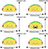 Mexico Taco Dessert Cupcake Toppers Mexican Fiesta Theme Cinco de Mayo Party Decorations - 18 Pcs Picks...