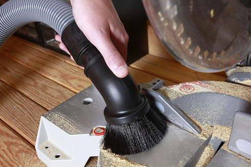 WORKSHOP Wet/Dry Vacs Shop Vacuum Accessories WS17801A Dusting Brush Attachment for Wet Dry Vacuum Cleaners, Fits 1-7/8-inch Extension Wands and H...