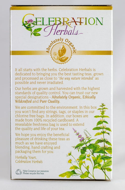 CELEBRATION HERBALS Marshmallow Leaf & Root Organic 24 Bag, 0.02 Pound...