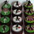 36 PCS Rugby Ball Cupcake Toppers Football Players Sport Cupcake Picks Super Rugby Sports Theme Baby Shower Birthday Party Cake Decorations Suppli...