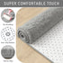 LOCHAS Ultra Soft Indoor Modern Area Rugs Fluffy Living Room Carpets for Children Bedroom Home Decor Nursery Rug 4x5.3 Feet, Gray...