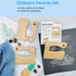 Wooden Kids Knife for Cooking and Safe Cutting Veggies Fruits, Cute Fish Shape Kids Kitchen Tools, Christmas Gifts for kids, 2-5 Years Old Applica...