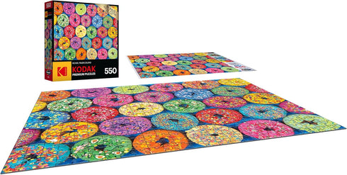 RoseArt - Kodak Premium - I Love Donuts - 350 Piece Jigsaw Puzzle for Adults...
