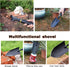 Garden Trowel Gardening Hand Tool Heavy Duty Carbon Steel Garden Hand Shovel Planting Tool with Bend-Proof Rubber for Digging Planting, Transplant...
