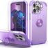 IDweel for iPhone 15 Pro Max Case with Screen Protector+360°Ring Holder Stand+Camera Lens Protector,2 in 1 Shockproof Slim Fit Hybrid Heavy Duty H...