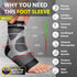 Compression Socks for Plantar Fasciitis, Achilles Tendonitis, Arthritis Relief, Ankle Brace Compression Sleeve with Foot Arch Support, Ankle Wrap ...