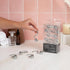 Luxury S Shower Curtain Hooks (12-Pack) Hotel Quality Silver Chrome Finish | Bathroom Accessories | Non-Slip Ball End | Easy to Hang...
