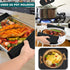 3 PCS Silicone Trivets for Hot Pots and Pans - 9"x12" Heat Resistant Trivet Mat - Hot Pads for Kitchen Quartz Countertops - Multipurpose Non-Slip ...