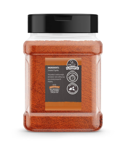 Birch & Meadow Smoked Paprika, 7.2 Ounce, Fine Ground, Spice & Seasoning, Dry Rubs...