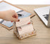 Hipiwe 2 Tiers Crystal Business Card Holder Stand Gold Mirrored Business Card Display Stand Organizer Desktop Business Card Storage Holder for Off...