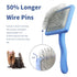 Slicker Brush for Dogs & Pet Comb Value Kit,50% Wider Large Dog Slicker Brush for Long Haired Dogs and Cats with Ergonomic Solid Wooden Handle,Lon...