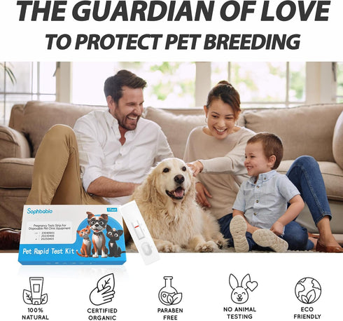 Dog Pregnancy Test Kit - Fast and Accurate Detection, Disposable Pet Clinic Equipment?Easily Determine if Pregnant...