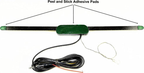 AntennaMastsRus - Universal Hidden Style AM-FM Radio Antenna for (Boat's-Hot Rod's-Golf Cart's-Dune Buggies-Harley's-Motorcycle's-Camper-Trailer-M...