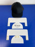 White 10 Pack - Unique Hidden Design for Baseball, Cowboy, Fedoras Hats...