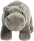 Aurora® Eco-Friendly Eco Nation™ Hippopotamus Stuffed Animal - Environmental Consciousness - Recycled Materials - Gray 10.5 Inches...