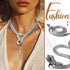 Snake Choker Chain Necklace for Women: Snake Bracelet Collar Nightclub Party Jewelry Gifts...