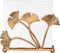 OwlGift Modern Ginkgo Leaves Design Napkin Holder for Tables, Metal Paper Napkin Storage for Kitchen, Stylish Paper Towel Dispenser, Mail Letter S...