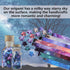 Origami Paper - 1080 Sheets Origami Star Paper Strips, 8 Different Designs of Beautiful Space Sky, Lucky Star Paper Strip Decoration Folding Paper...