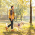 2 Pieces Dog Treats Bag Pet Poop Treat Bag Holder Dog Poop Treat Bag Dispenser Outdoor Holder Carrier Dog Waste Zipper Pouch with Metal Button for...
