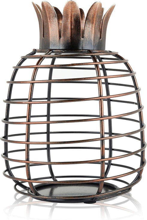 True Juicy Pineapple Stainless Steel Wine Cork Holders Decorative, Holds 50 Corks, Kitchen Bar Accessories, Rustic Home Decor Design, Set of 1...