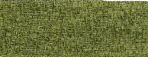 MEEDEE Sage Ribbon Sage Burlap Ribbon Sage Wired Ribbon Green Burlap Ribbon 2.5 inch Wired Edge Ribbon, Perfect for Fall Wreaths Floral Bouquet Gi...