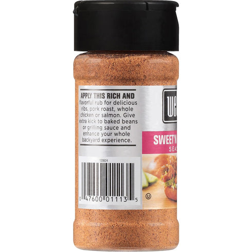 Weber Sweet'n Tangy BBQ Seasoning, 3 Ounce Shaker...