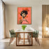 Posterizer 1 pcs-vintage African American woman-pink collage-Afro-American Art Collection-Abstract & Modern Art-Gift for Art Lovers-Gifts for Wome...