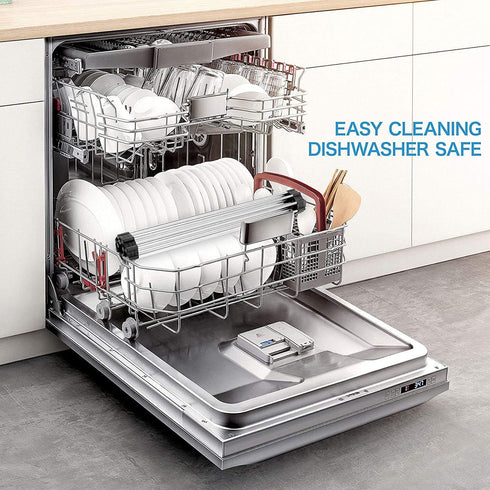 Stainless Steel Roll Up Dish Rack Over The Sink Roll Out Dish Drying Rack for Kitchen Dishes,Cups...