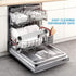 Stainless Steel Roll Up Dish Rack Over The Sink Roll Out Dish Drying Rack for Kitchen Dishes,Cups...