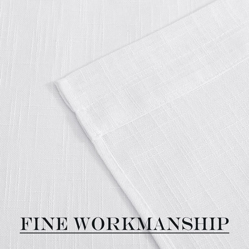 NICETOWN Sidelight French Door Panel, Linen Textured Look Translucent Privacy Side Light Sheer Front Door Curtain Including Tieback, 30 inches Wid...