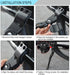 Bike Kickstand Adjustable Aluminium Alloy Bicycle Kickstand Bike Side Kickstand Fit for 22" 24" 26" 28" Mountain Bike/700 Road Bike/BMX/MTB (Black...