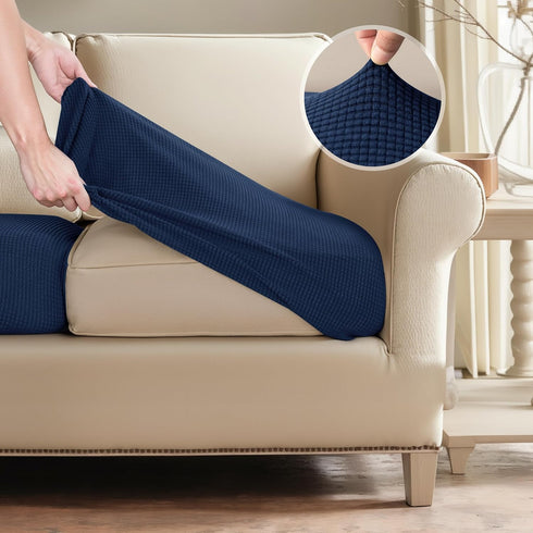 SUBRTEX Couch Slipcover RV Seater Slip Loveseat Stretch Durable Sofa Cushion Cover Spandex Elastic Furniture Protector for Settee Seat for Replace...